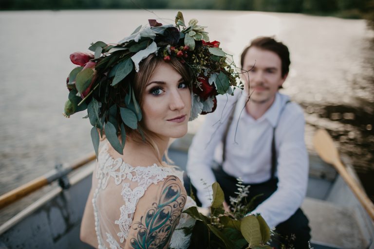Stylized couple session with Dillon + Erin